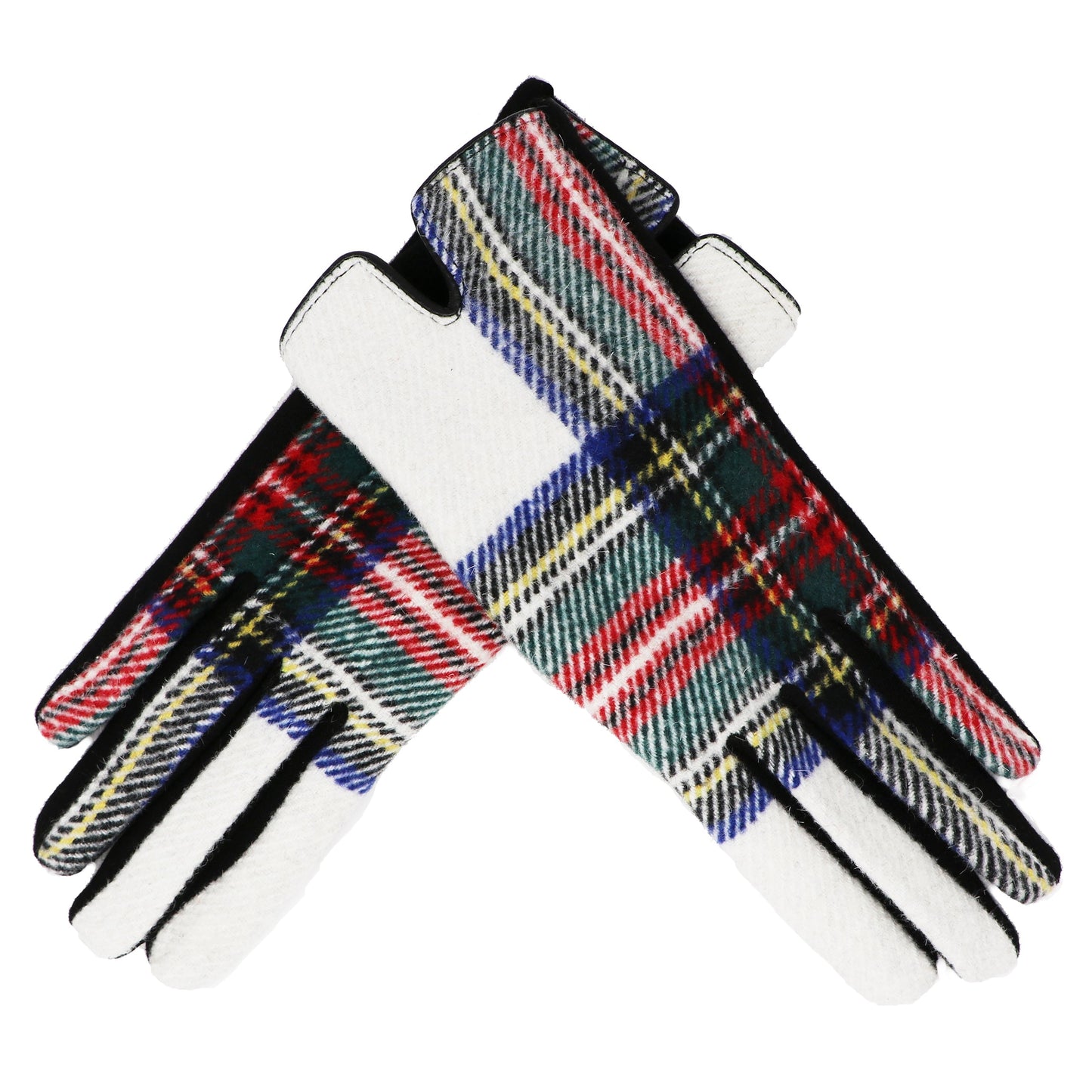 Traditional Tartan Gloves Touch Screen