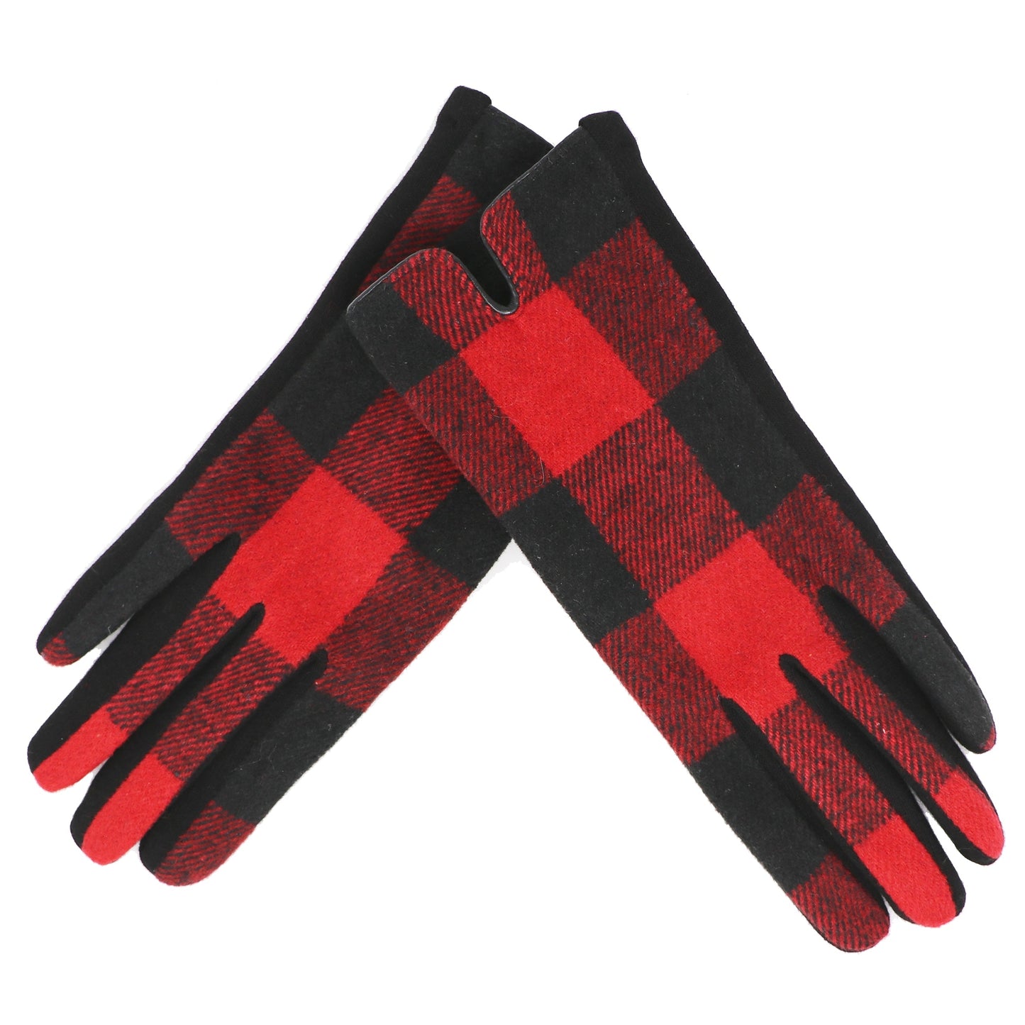 Traditional Tartan Gloves Touch Screen