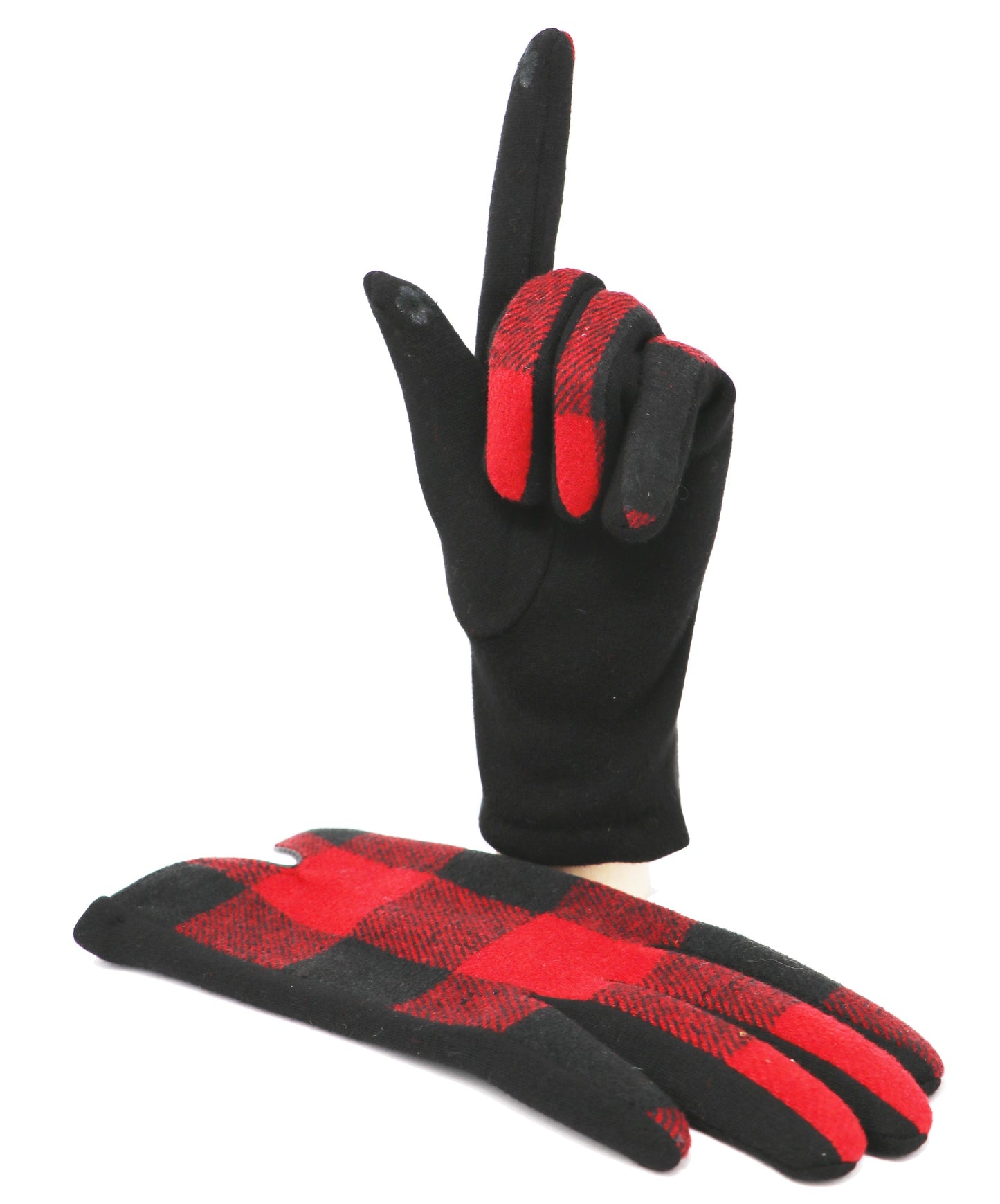 Traditional Tartan Gloves Touch Screen