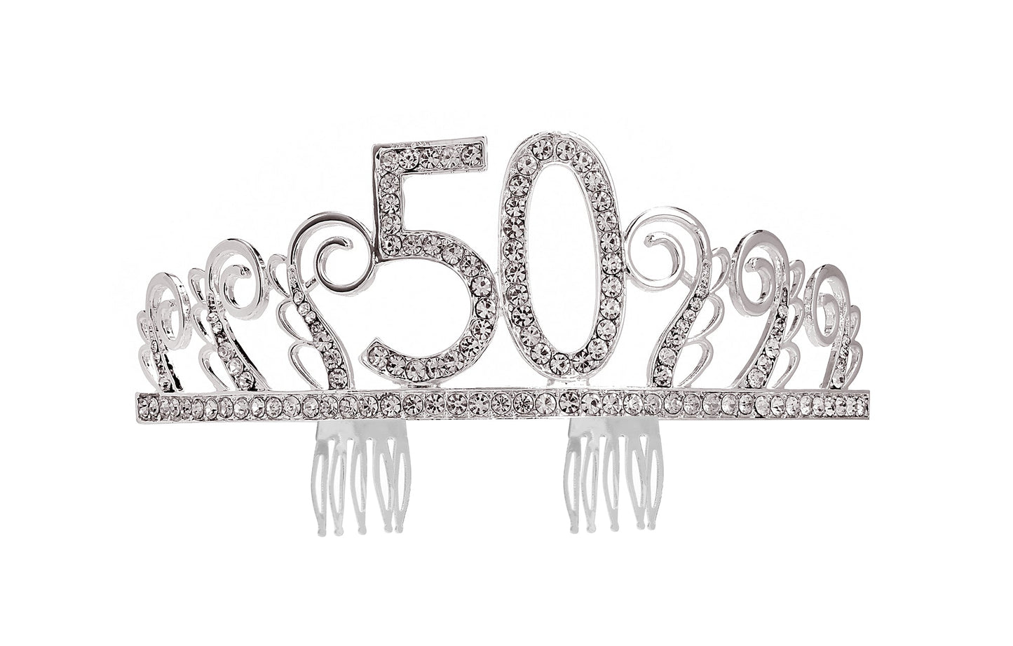 Diamanté Birthday Crown, 18-90 One Size