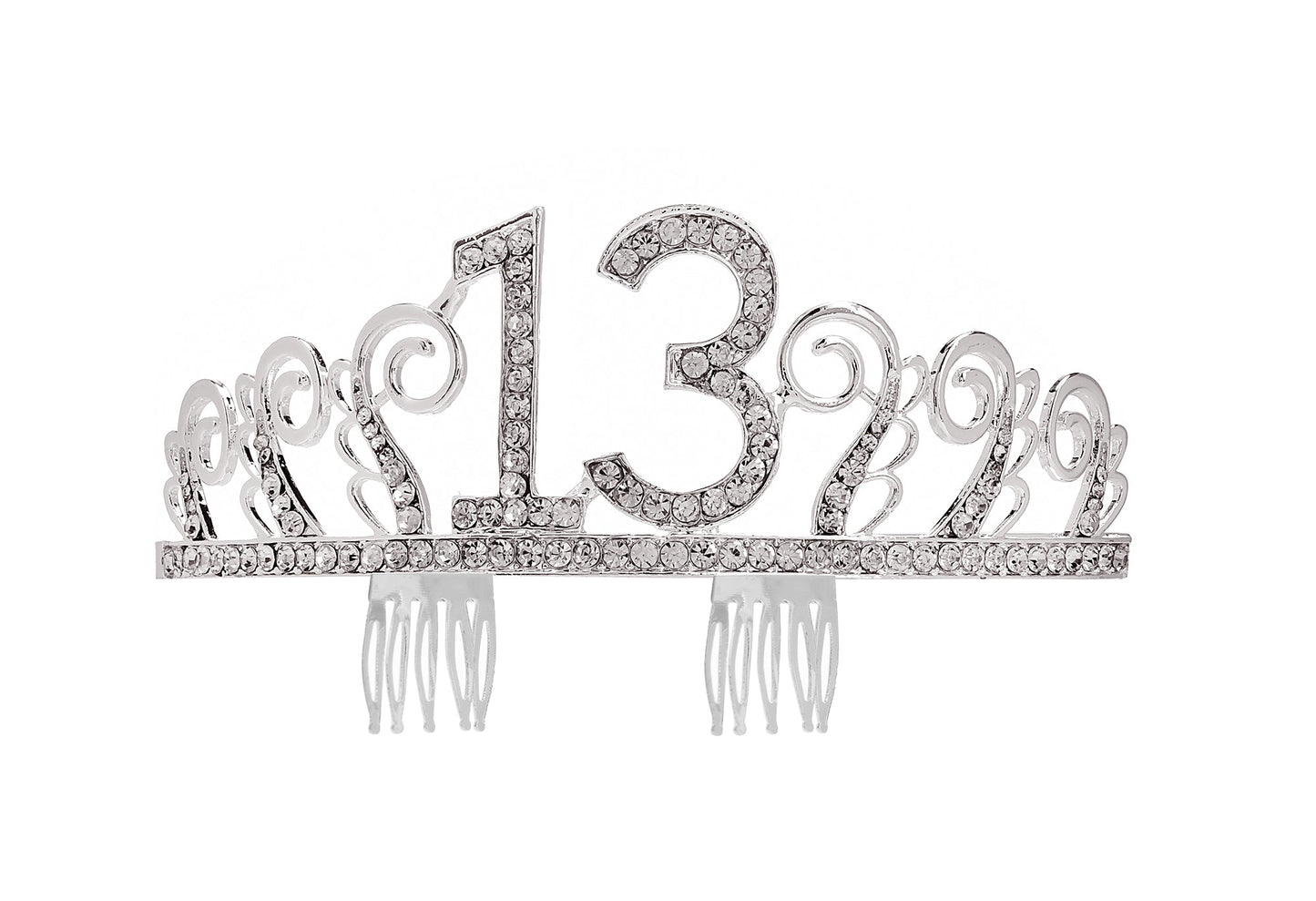 Diamanté Birthday Crown, 18-90 One Size