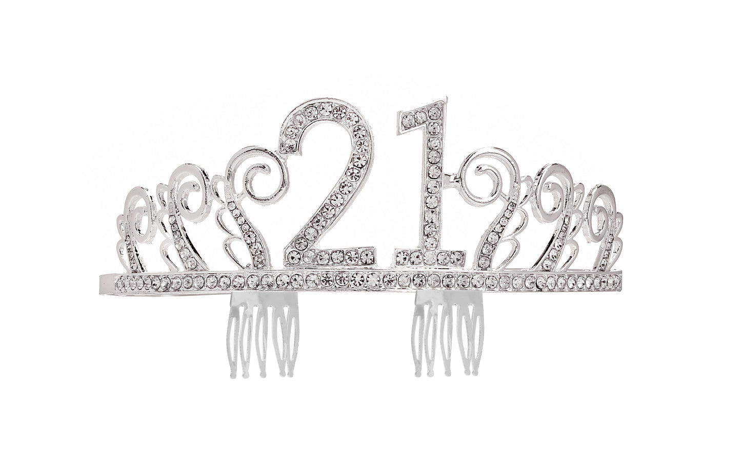 Diamanté Birthday Crown, 18-90 One Size