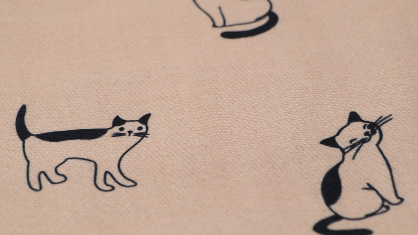Cat Scarf with Tassels