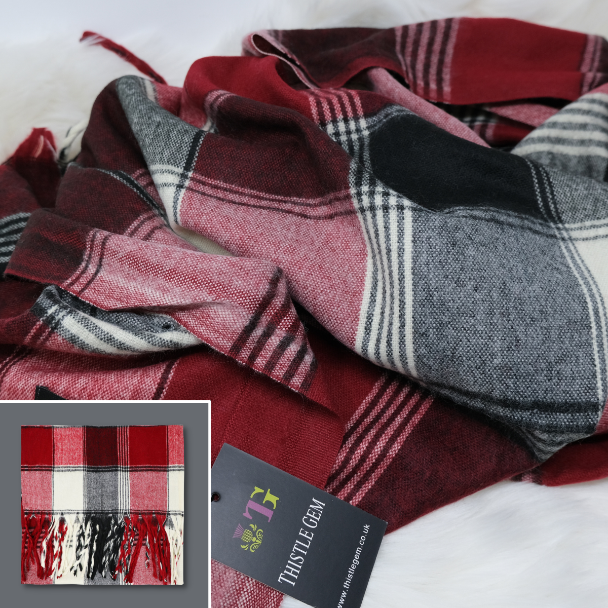 Large winter scarf
