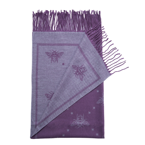 Supersoft Bee Scarves (With Tassels)