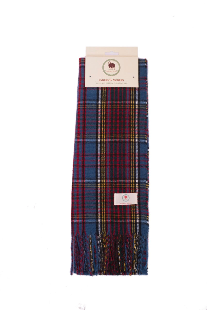 Tartan Clan Scarves M-W