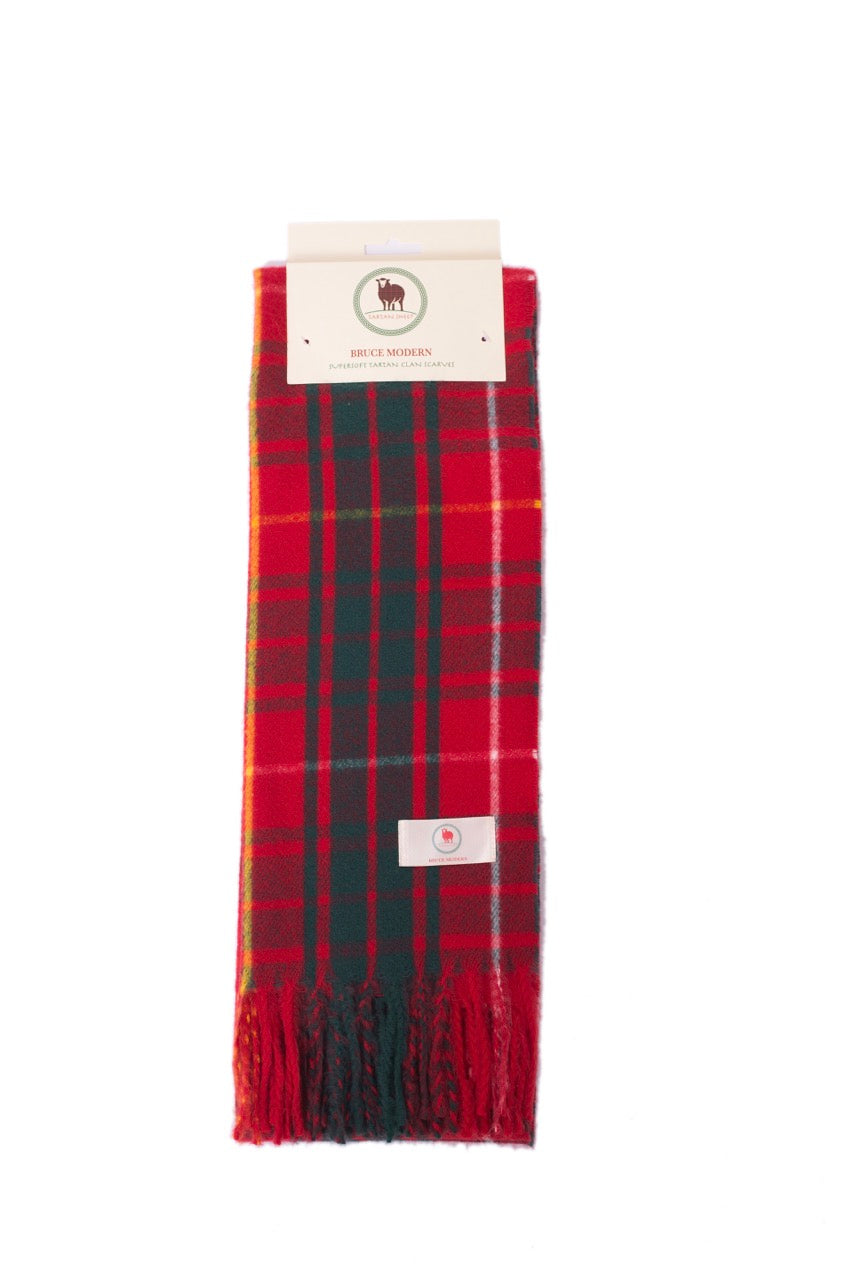 Tartan Clan Scarves A-L