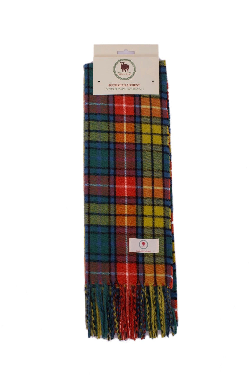 Tartan Clan Scarves A-L