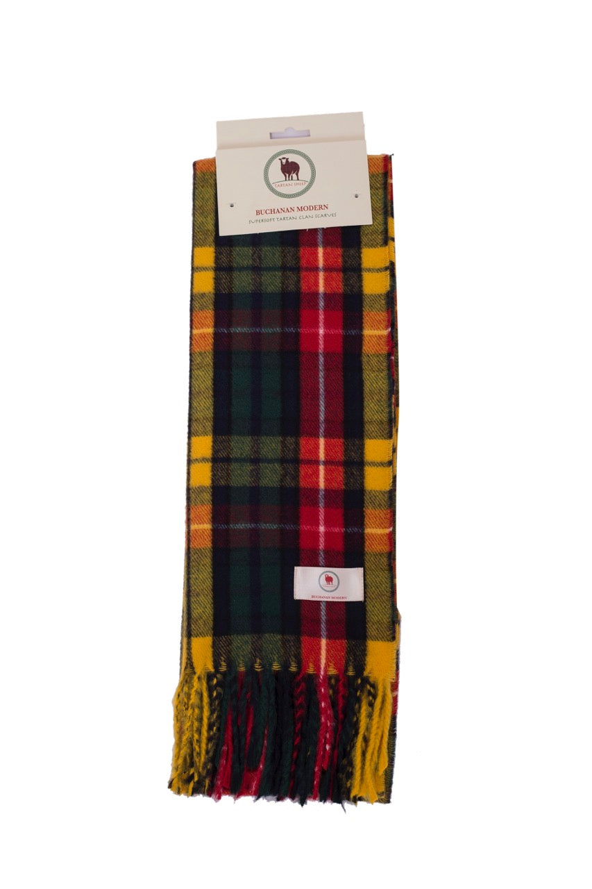 Tartan Clan Scarves A-L