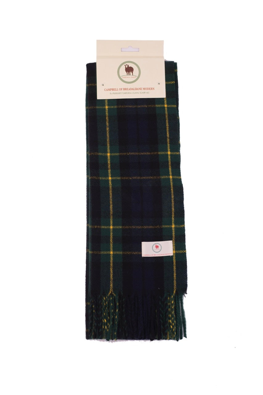 Tartan Clan Scarves A-L