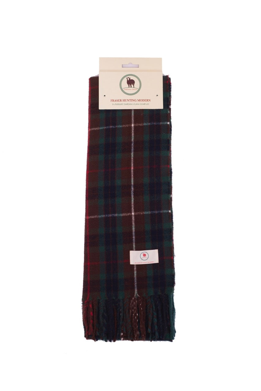 Tartan Clan Scarves A-L