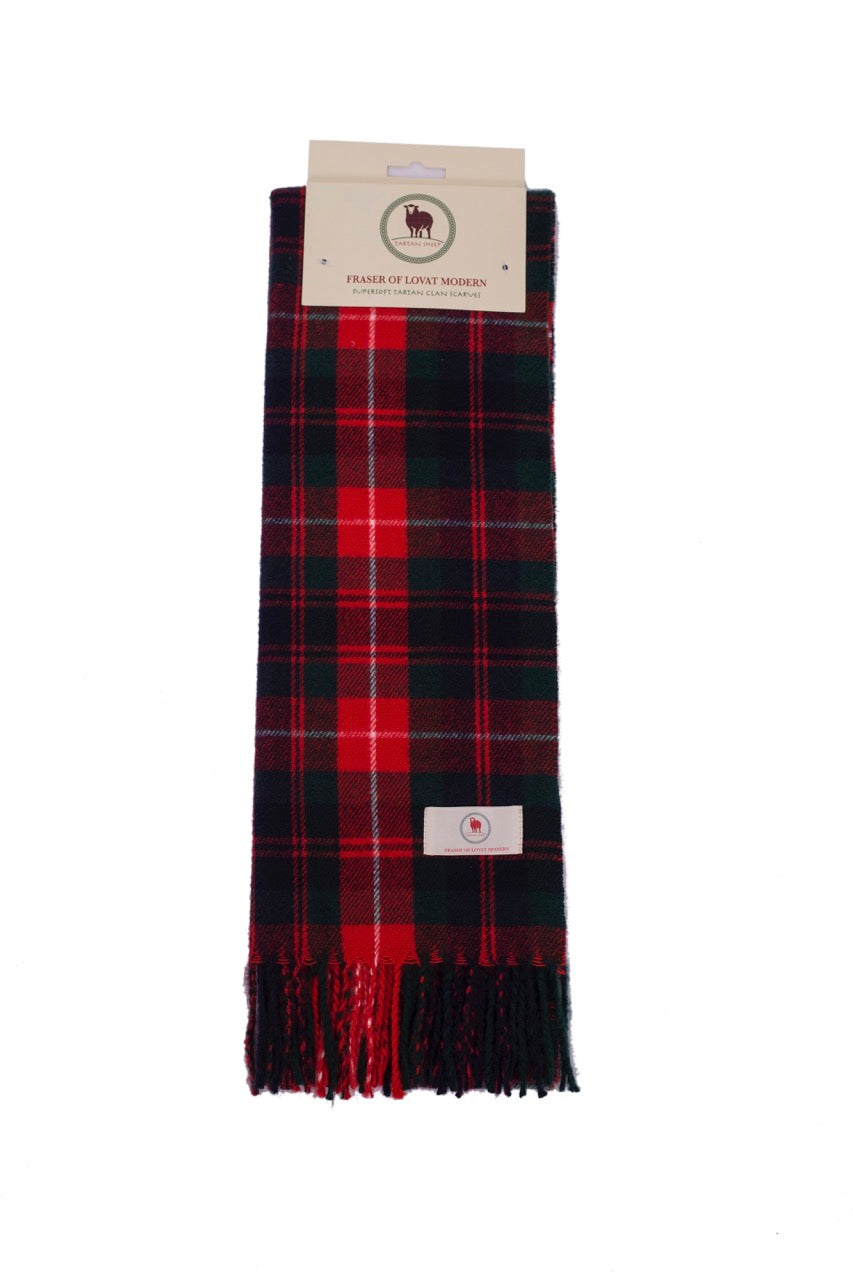 Tartan Clan Scarves A-L