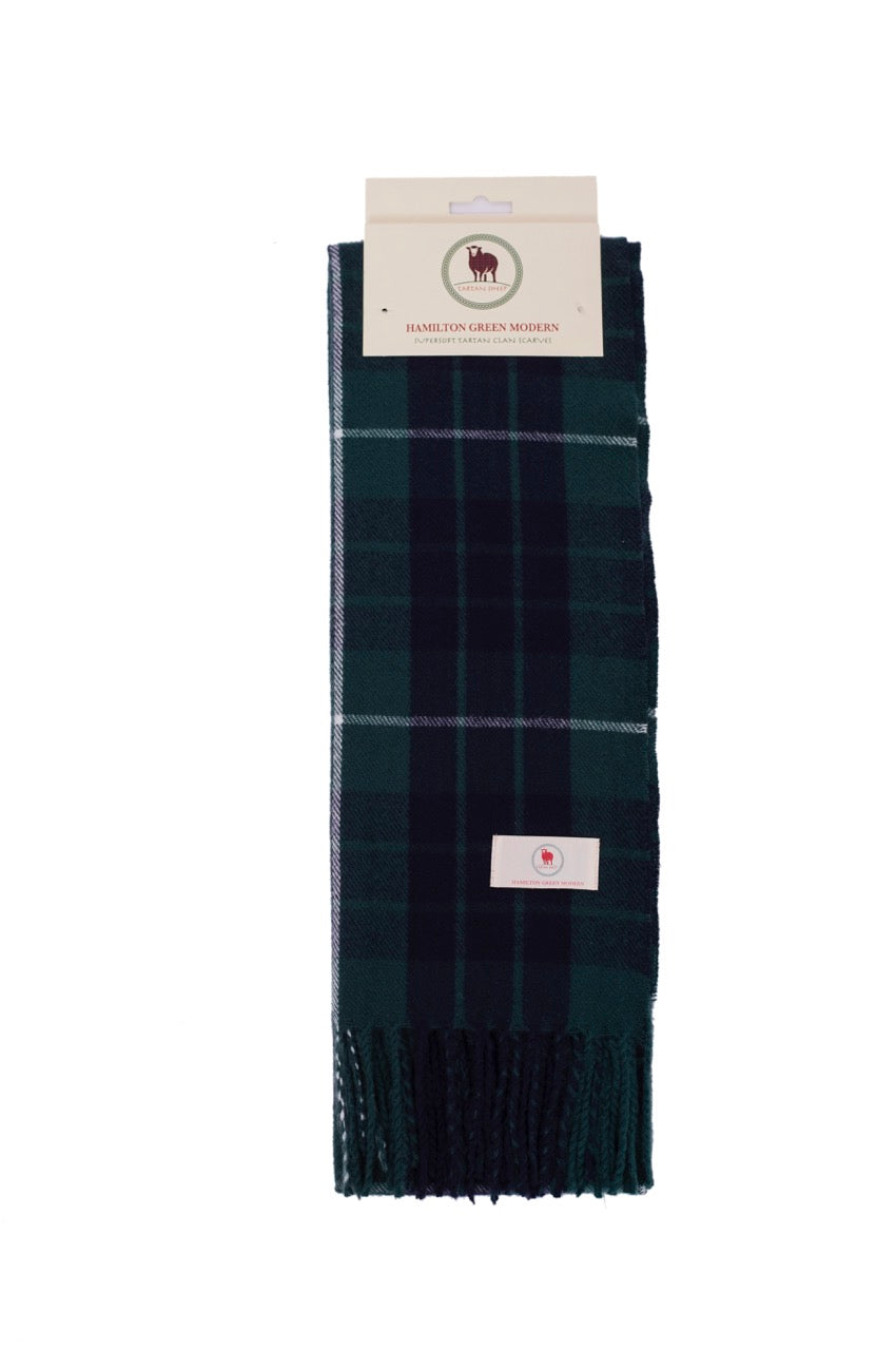 Tartan Clan Scarves A-L