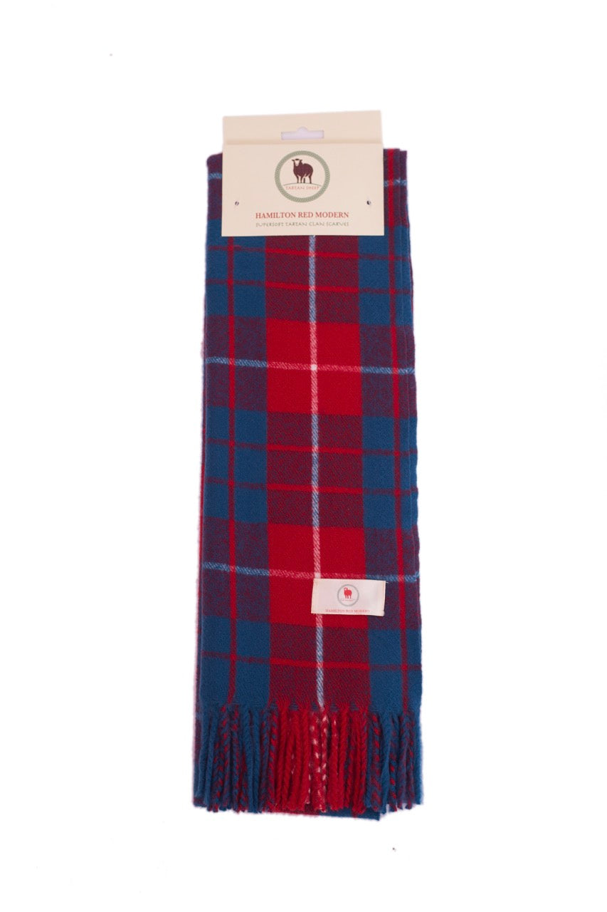 Tartan Clan Scarves A-L