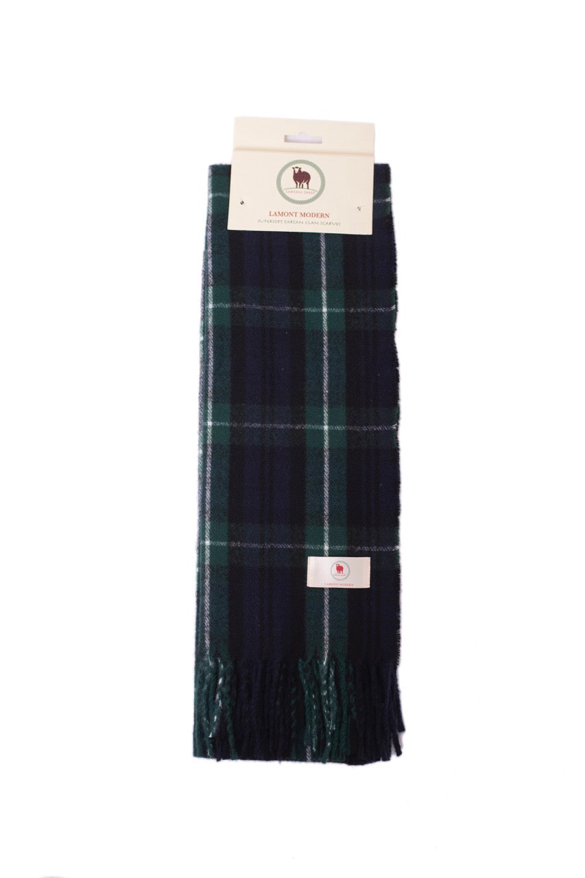 Tartan Clan Scarves A-L