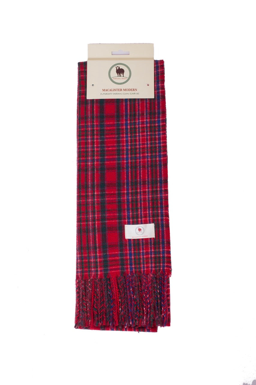 Tartan Clan Scarves M-W