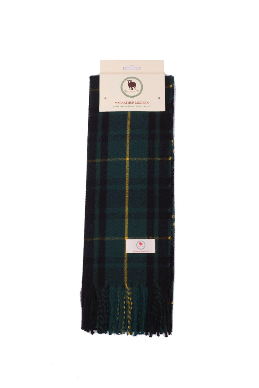Tartan Clan Scarves M-W