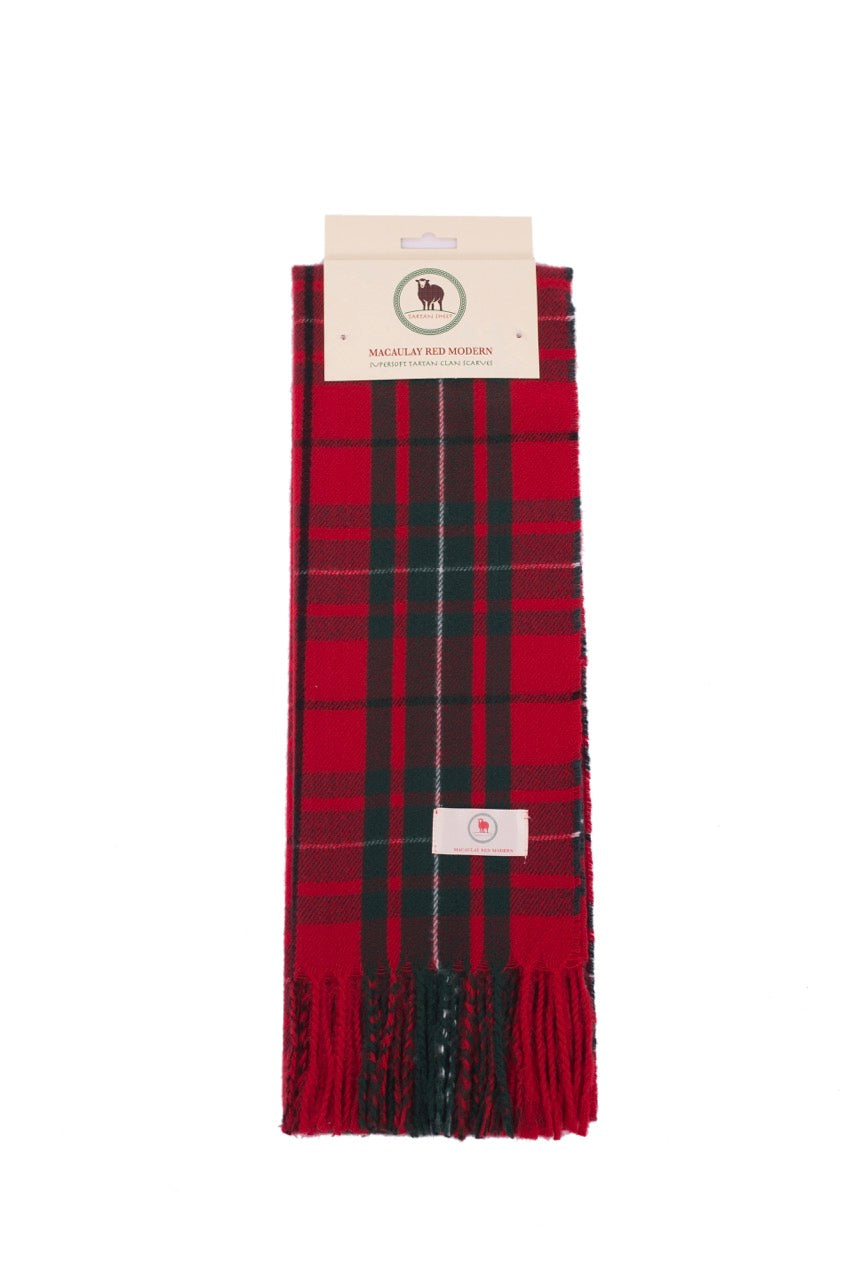 Tartan Clan Scarves M-W