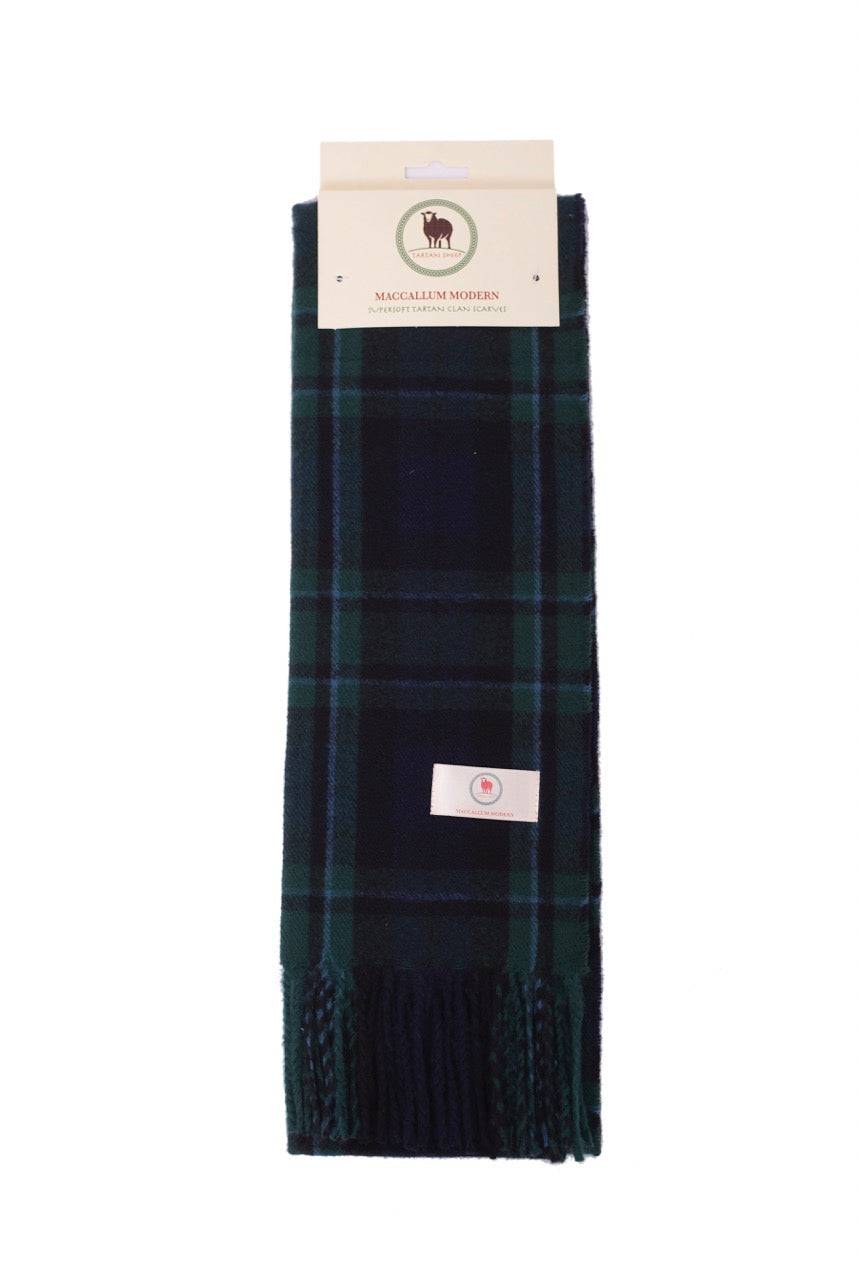 Tartan Clan Scarves M-W