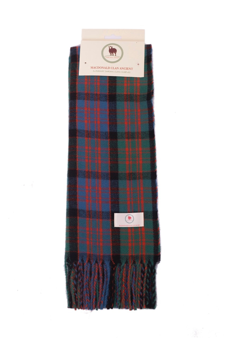 Tartan Clan Scarves M-W