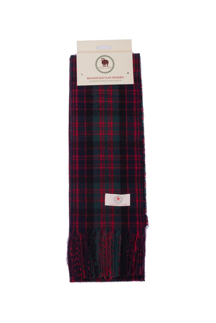 Tartan Clan Scarves M-W