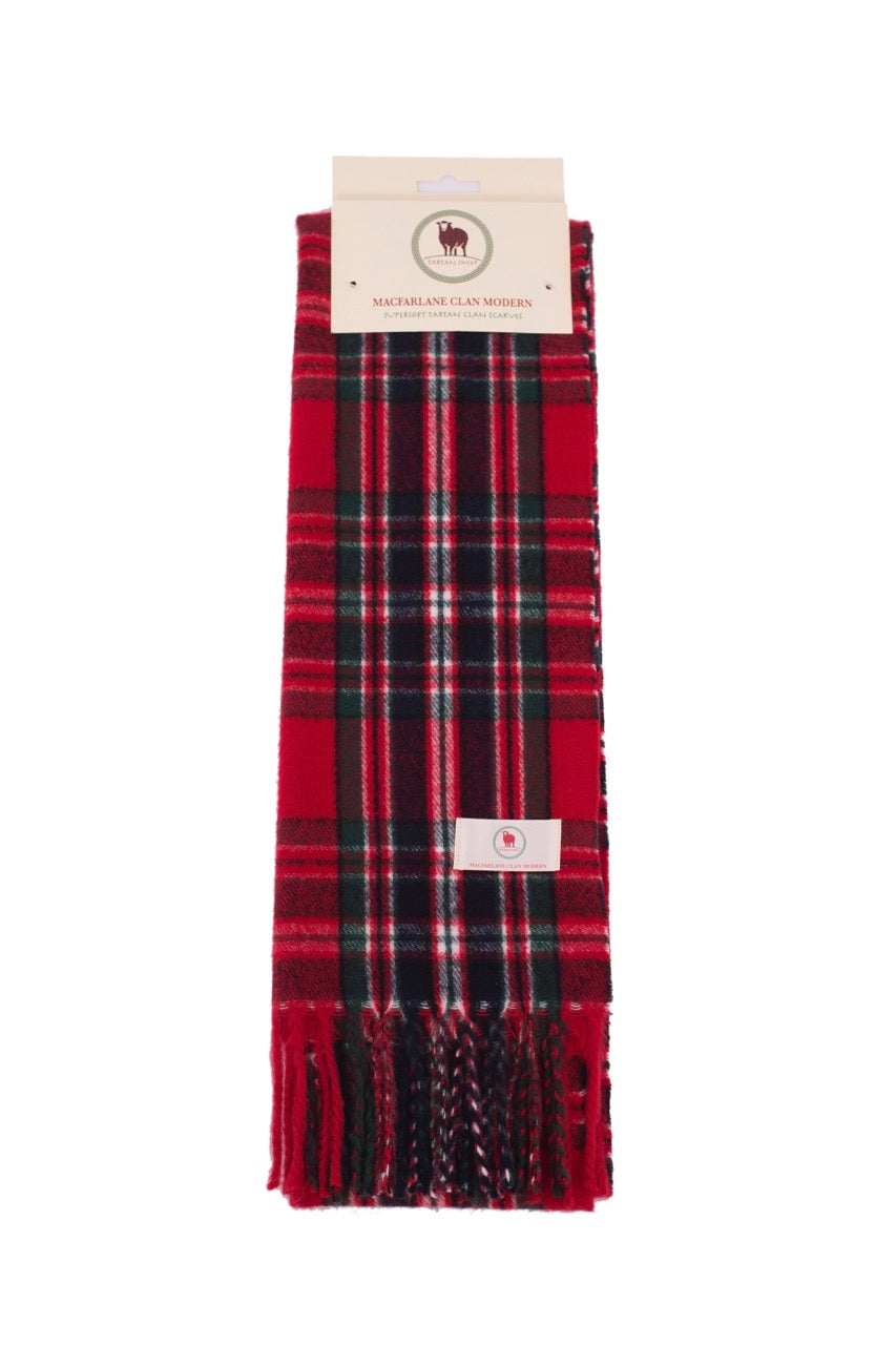 Tartan Clan Scarves M-W