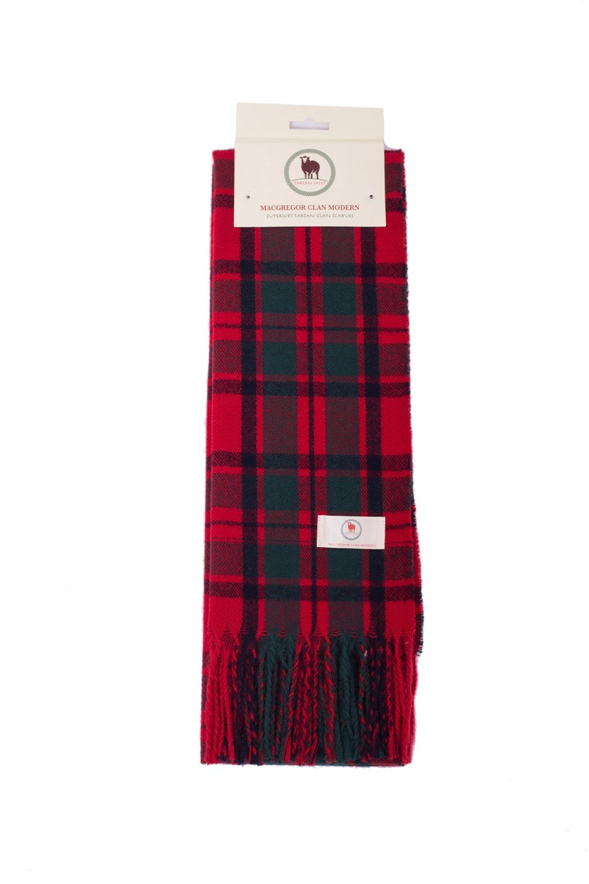 Tartan Clan Scarves M-W