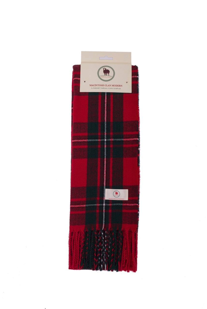 Tartan Clan Scarves M-W