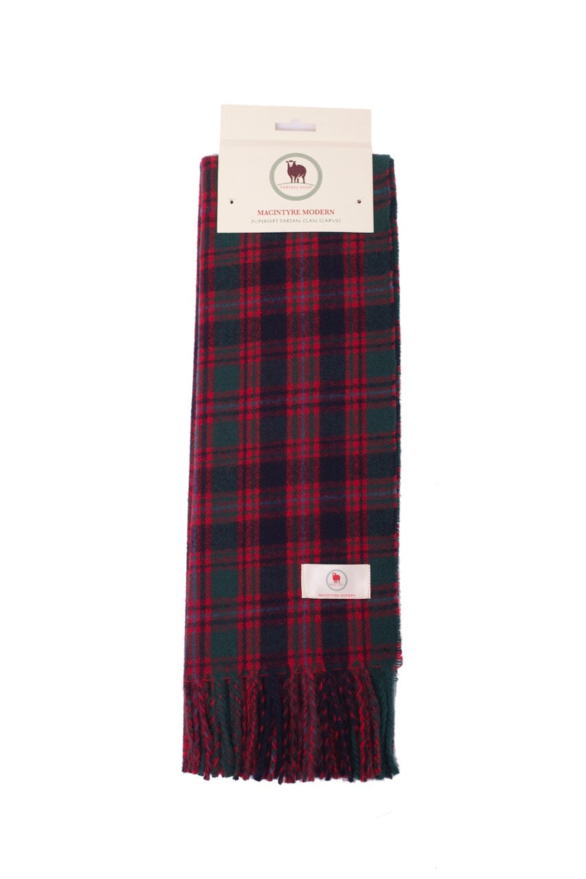 Tartan Clan Scarves M-W