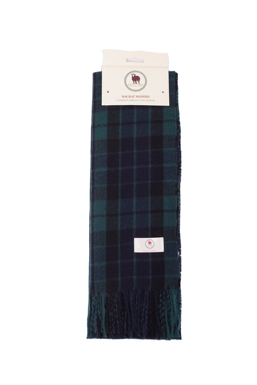 Tartan Clan Scarves M-W