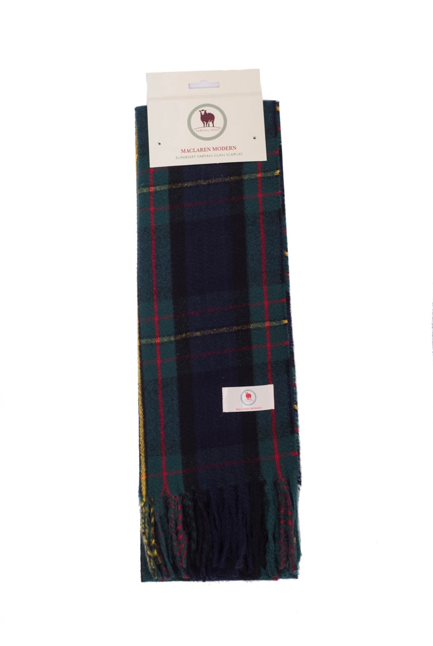 Tartan Clan Scarves M-W