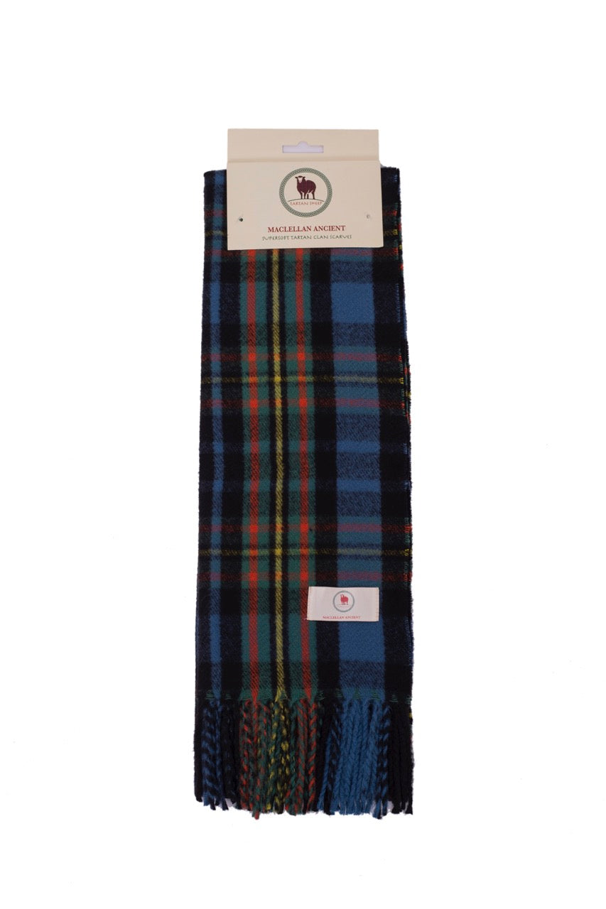 Tartan Clan Scarves M-W