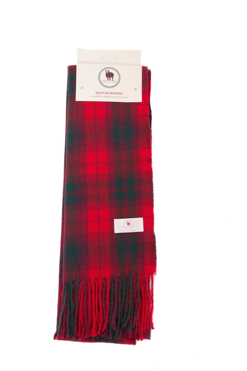 Tartan Clan Scarves M-W