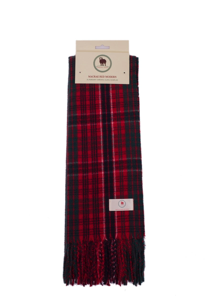 Tartan Clan Scarves M-W