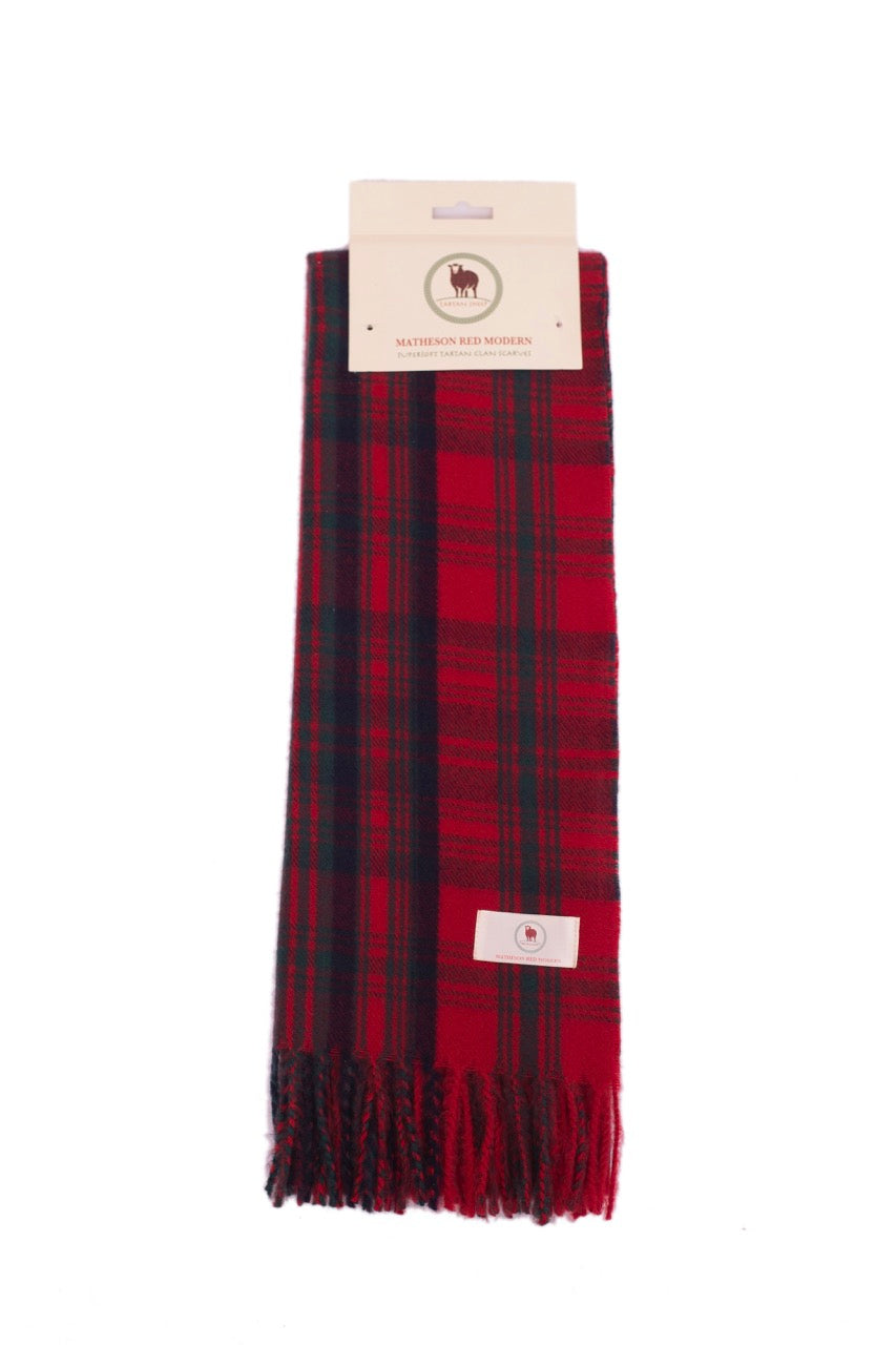 Tartan Clan Scarves M-W
