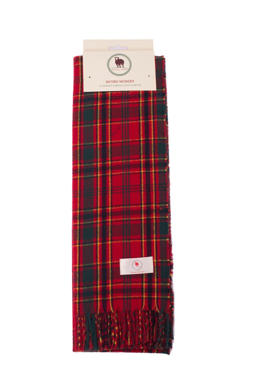 Tartan Clan Scarves M-W