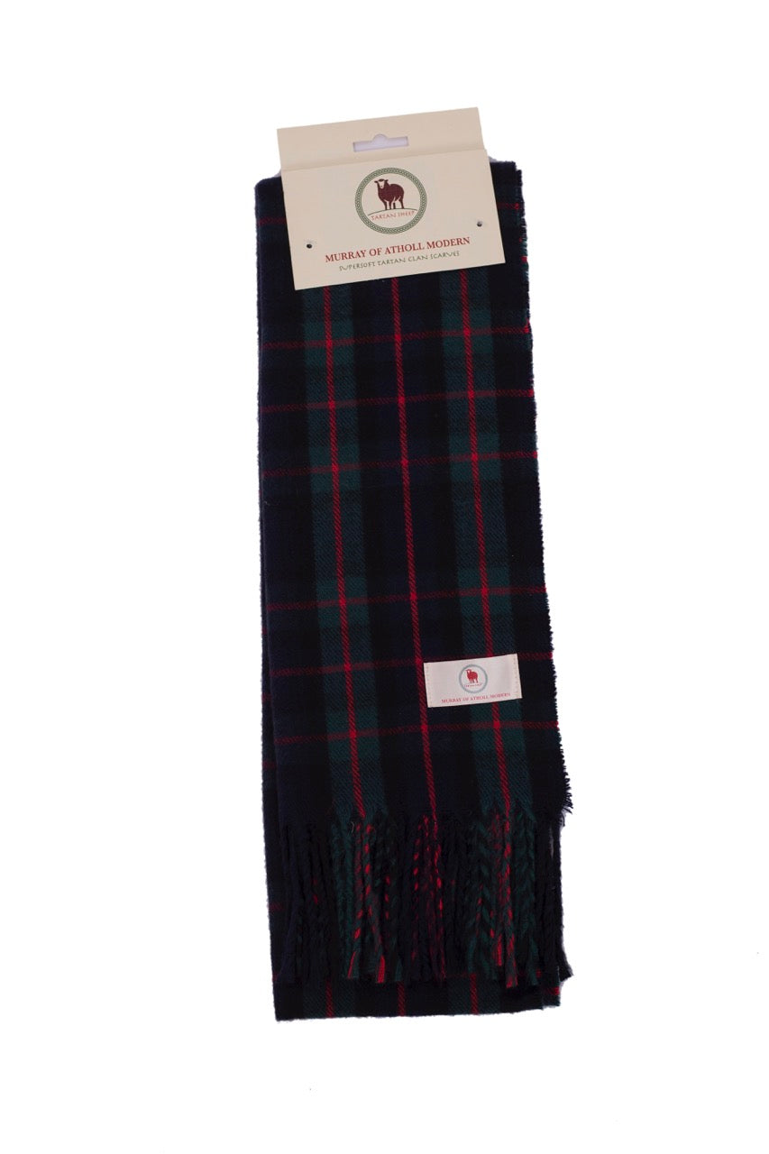 Tartan Clan Scarves M-W
