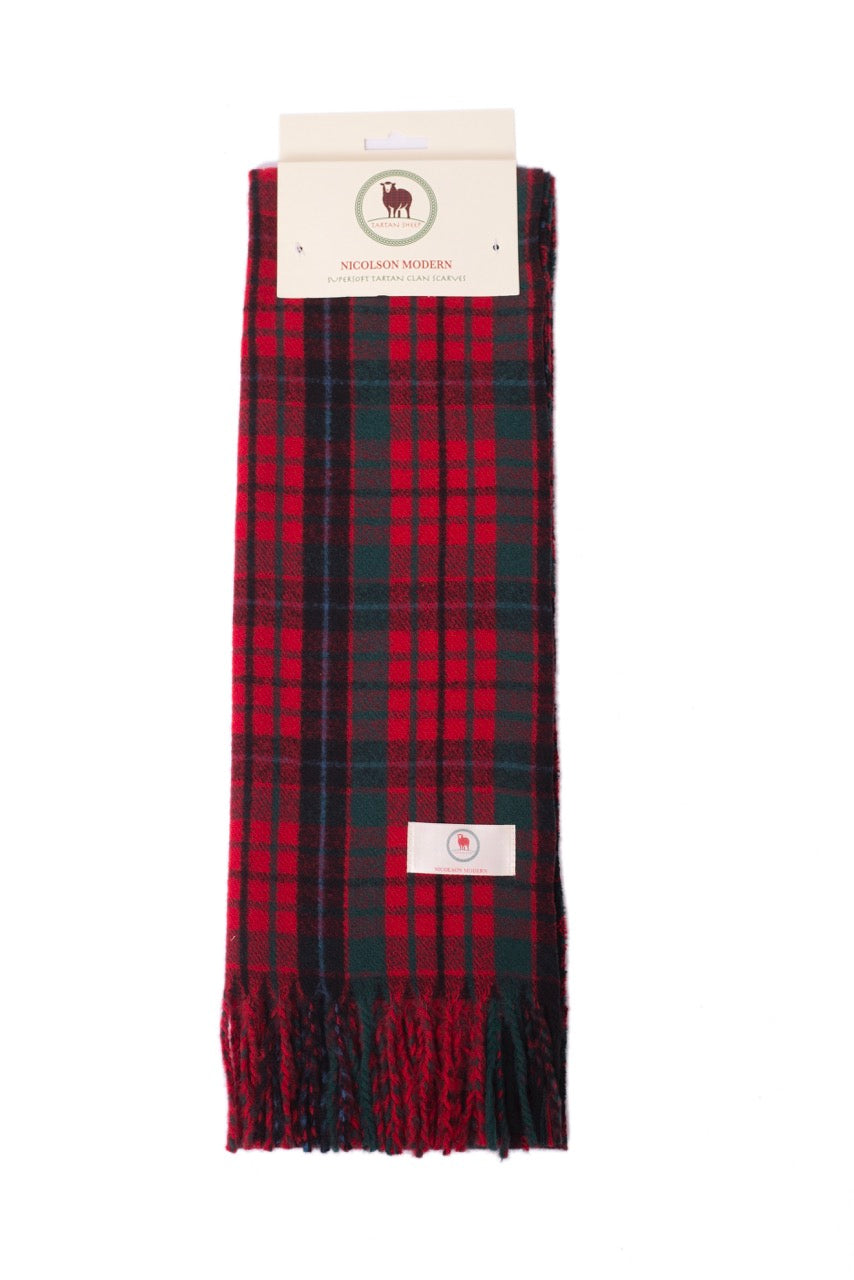 Tartan Clan Scarves M-W