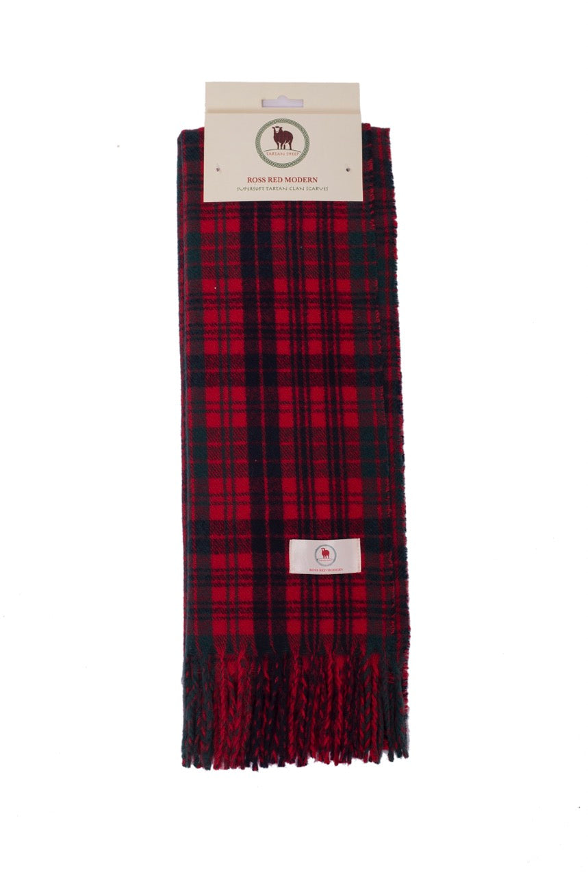 Tartan Clan Scarves M-W