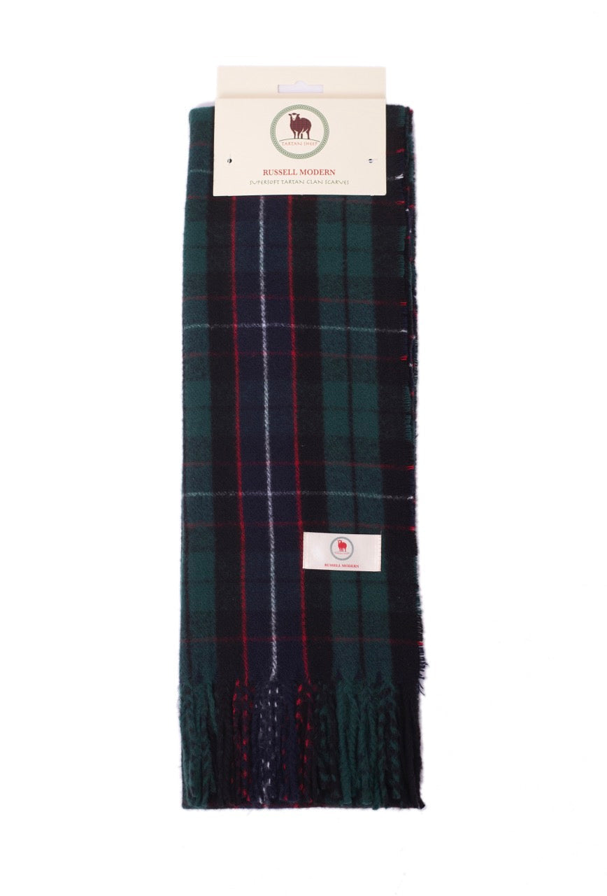 Tartan Clan Scarves M-W