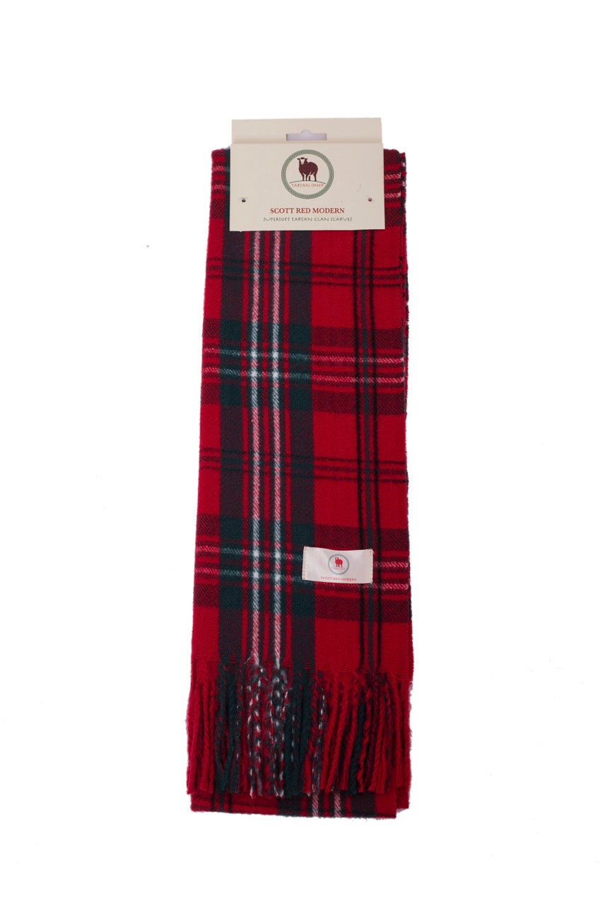Tartan Clan Scarves M-W