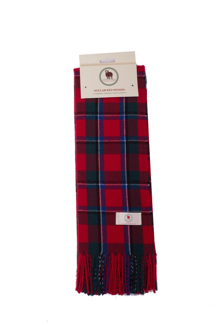 Tartan Clan Scarves M-W