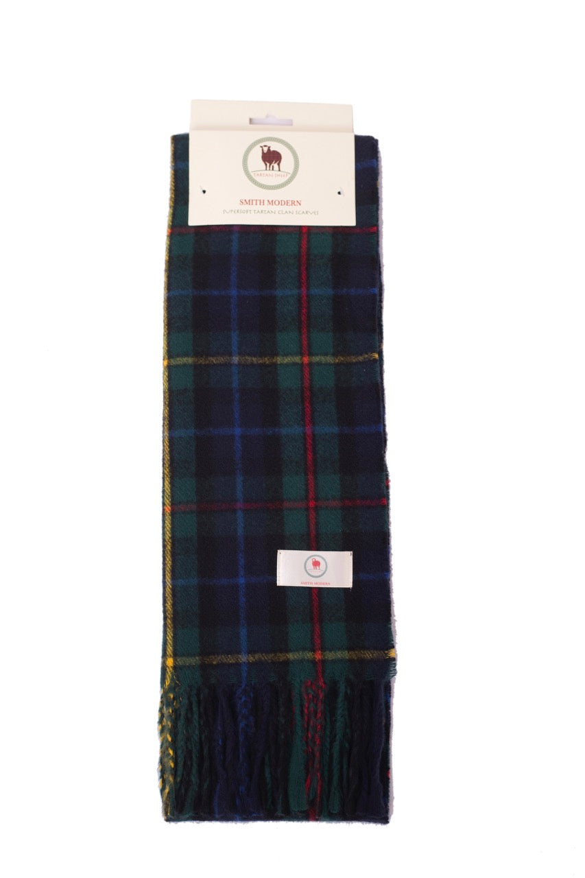 Tartan Clan Scarves M-W