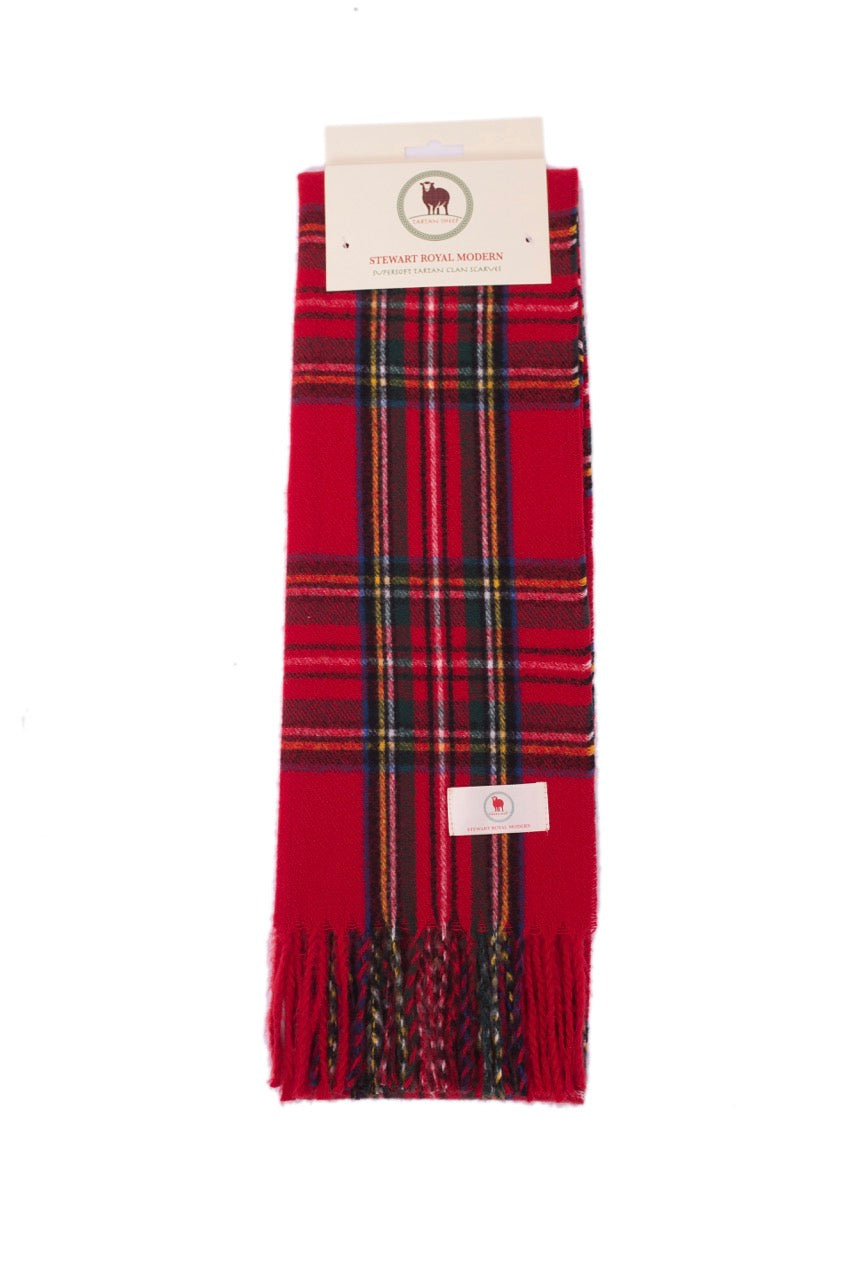 Tartan Clan Scarves M-W