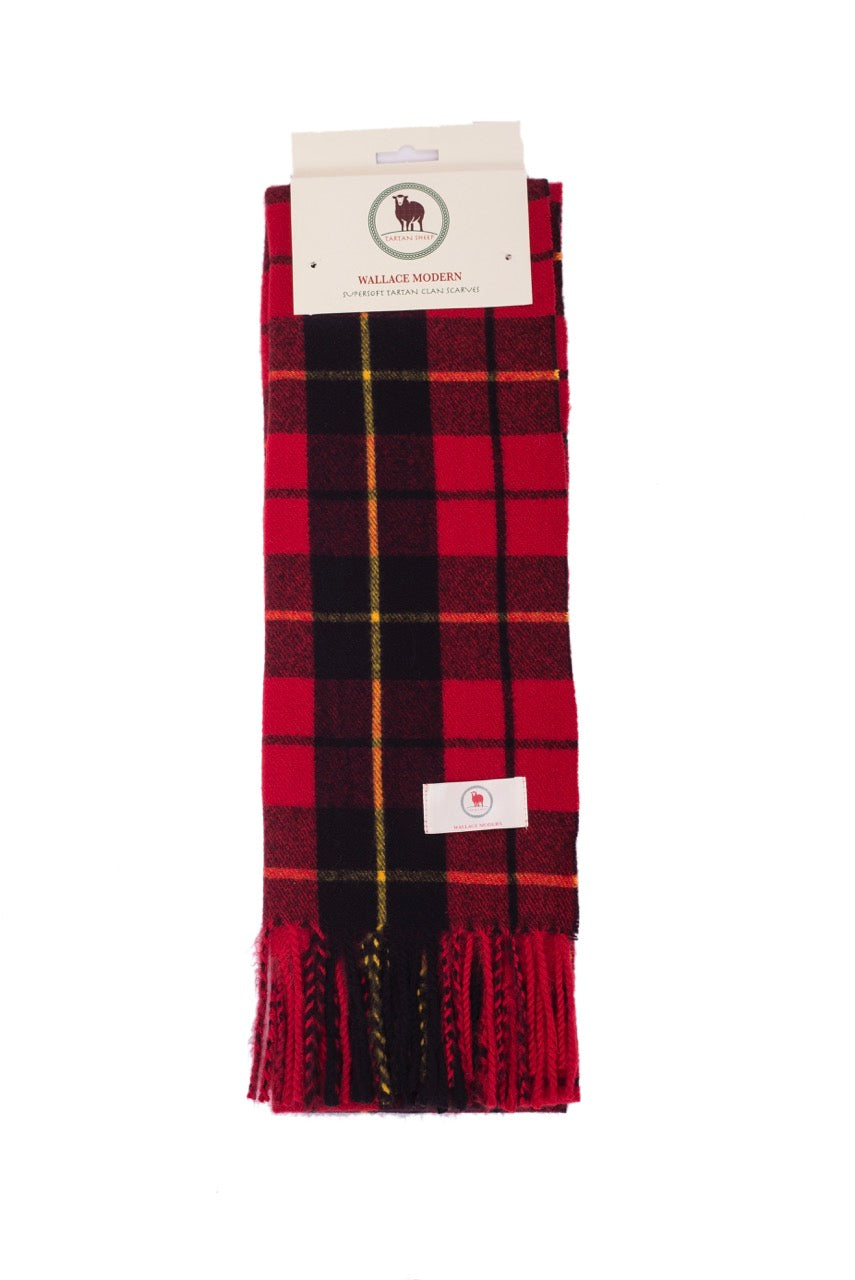 Tartan Clan Scarves M-W